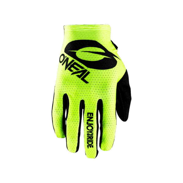 neon bike gloves