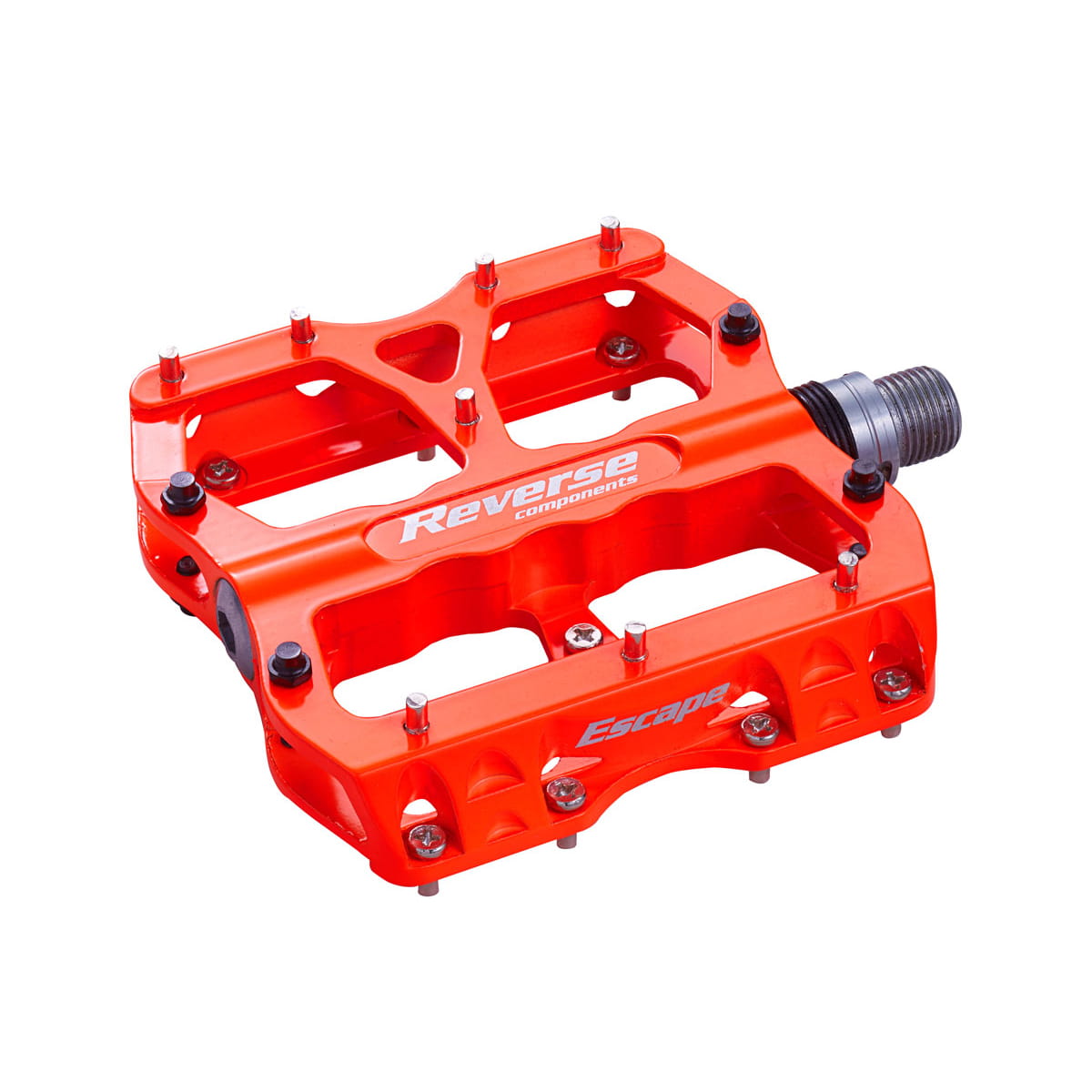 orange flat pedals