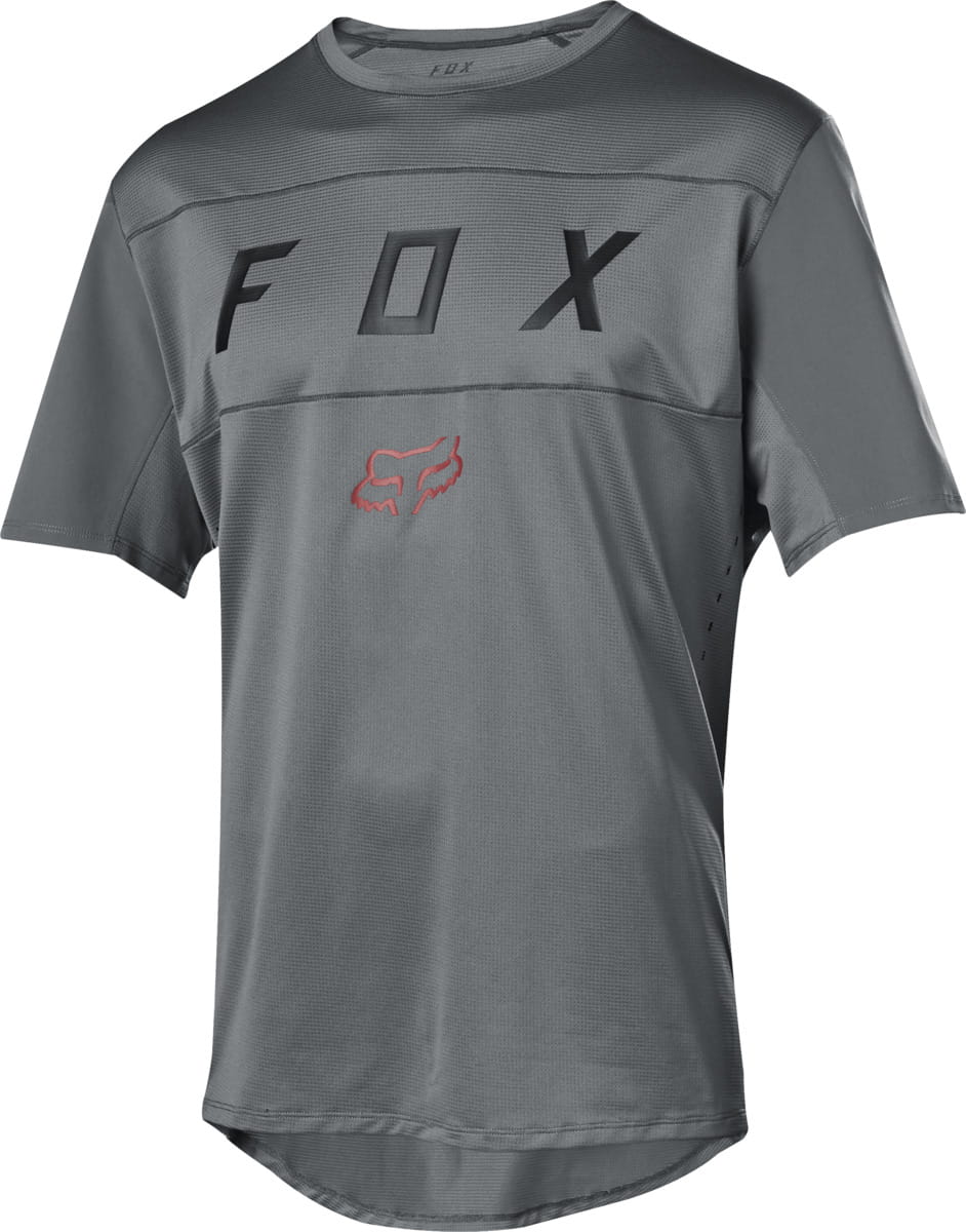 Fox Racing 2019 Flexair s//s Short Sleeve Moth Jersey Grey Vintage