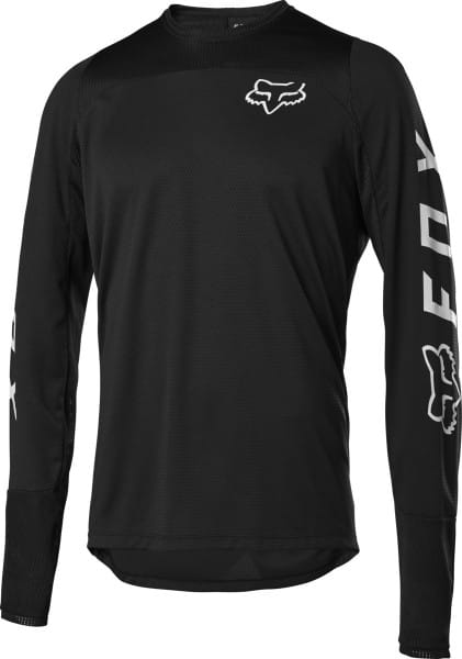 fox jersey black