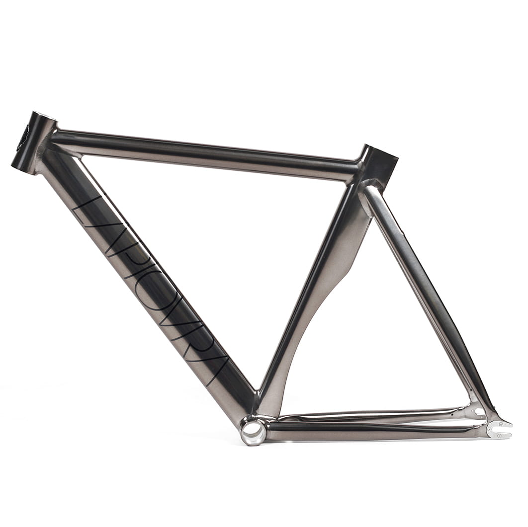 chrome bike frame