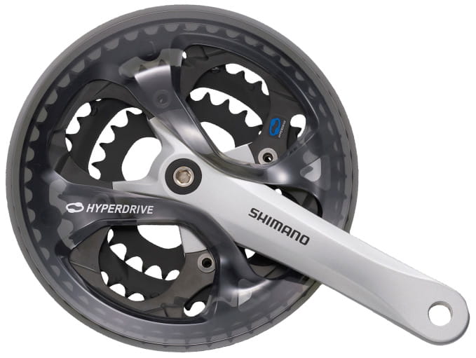 Shimano Acera Kurbel Fc M361 42 32 22 Silber Online Kaufen Bmo Bike Mailorder