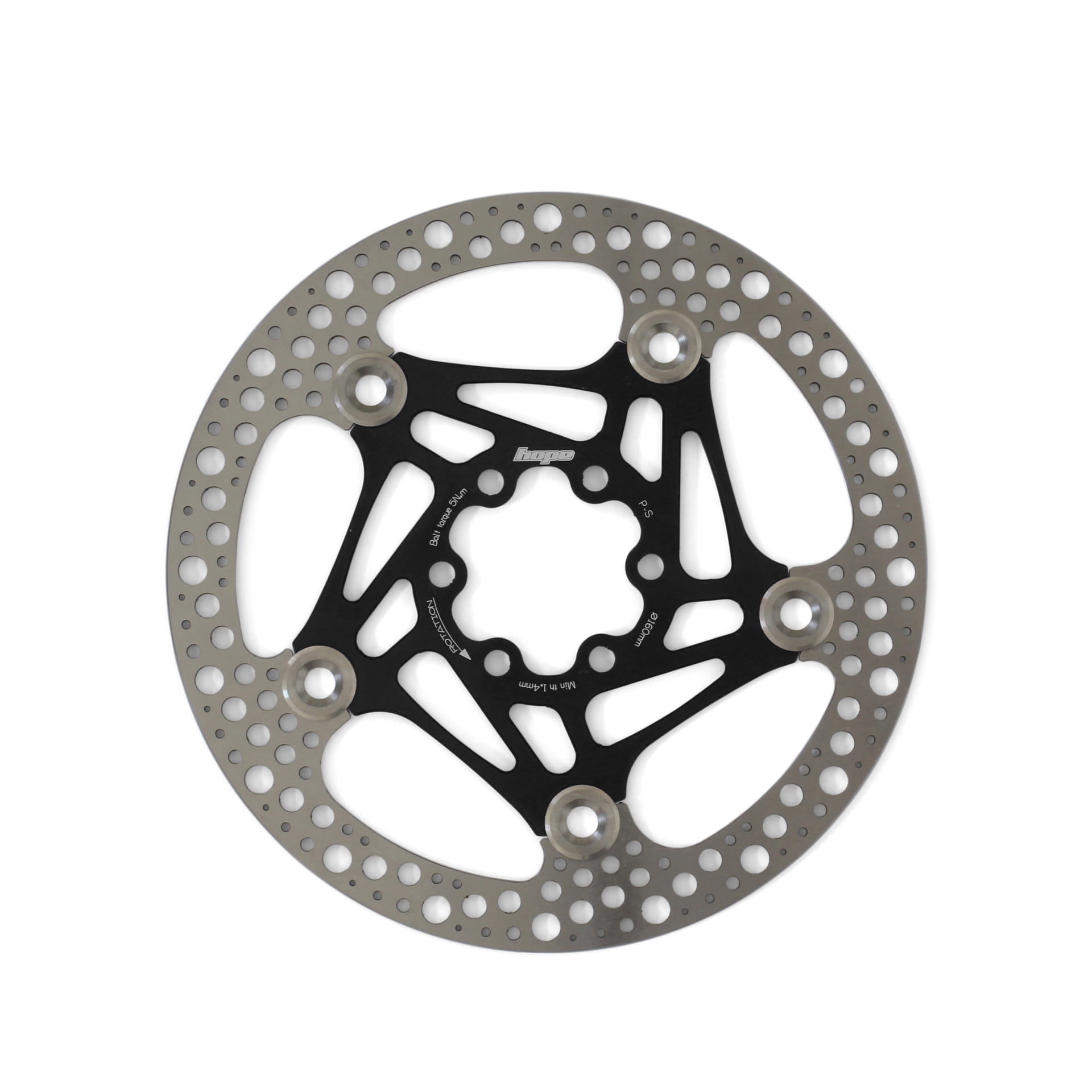 Hope Road Rotor 160mm Bremsscheibe - schwarz online kaufen | BMO Bike-Mailorder
