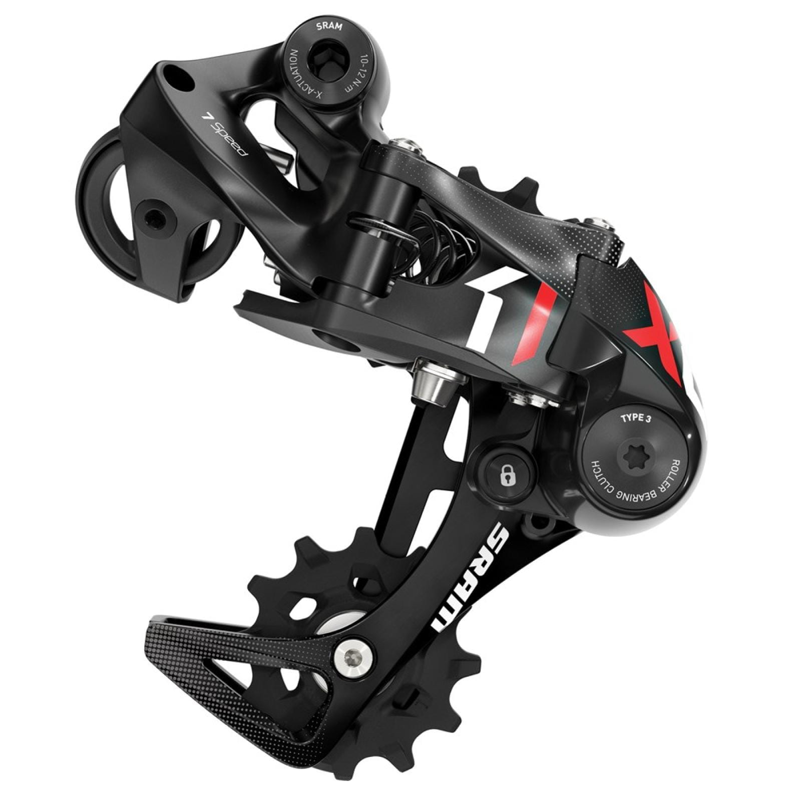 7 speed derailleur with clutch